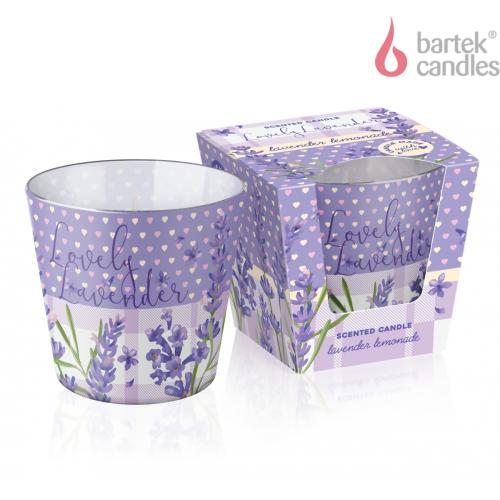 Svíčka v konickém skle 115g - Lovely Lavender